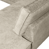 Rodeo Hoekbank Rechts Structure Velvet Wheatfield van BePureHome – Luxe comfort op maat van PureWonen. Vraag naar de beste prijs.