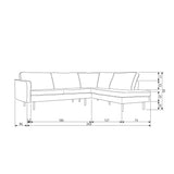 Rodeo Hoekbank Rechts Velvet Antraciet van BePureHome – Luxe comfort op maat van PureWonen. Vraag naar de beste prijs.