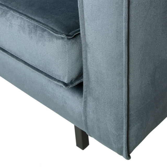 Rodeo Hoekbank Links Velvet Teal van BePureHome – Luxe comfort op maat van PureWonen. Vraag naar de beste prijs.