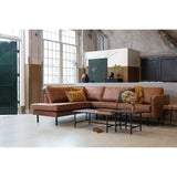 Rodeo Hoekbank Links Cognac van BePureHome – Luxe comfort op maat van PureWonen. Vraag naar de beste prijs.