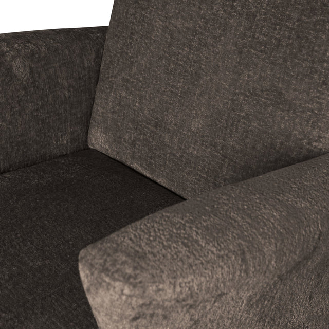 Muse Fauteuil Grof Geweven Stof Grijs/Bruin van BePureHome – Luxe comfort op maat van PureWonen. Vraag naar de beste prijs.