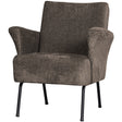 Muse Fauteuil Grof Geweven Stof Grijs/Bruin van BePureHome – Luxe comfort op maat van PureWonen. Vraag naar de beste prijs.