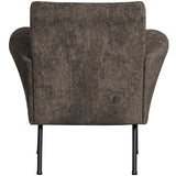 Muse Fauteuil Grof Geweven Stof Grijs/Bruin van BePureHome – Luxe comfort op maat van PureWonen. Vraag naar de beste prijs.