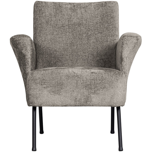Muse Fauteuil Grof Geweven Stof Taupe van BePureHome – Luxe comfort op maat van PureWonen. Vraag naar de beste prijs.