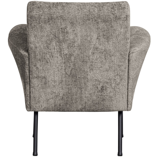 Muse Fauteuil Grof Geweven Stof Taupe van BePureHome – Luxe comfort op maat van PureWonen. Vraag naar de beste prijs.