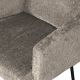 Mount Eetkamerstoel Met Armleuning Grof Geweven Stof Taupe van BePureHome – Luxe comfort op maat van PureWonen. Vraag naar de beste prijs.