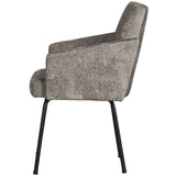 Mount Eetkamerstoel Met Armleuning Grof Geweven Stof Taupe van BePureHome – Luxe comfort op maat van PureWonen. Vraag naar de beste prijs.