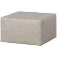 Patchwork Poef Leerlook Naturel van BePureHome – Luxe comfort op maat van PureWonen. Vraag naar de beste prijs.