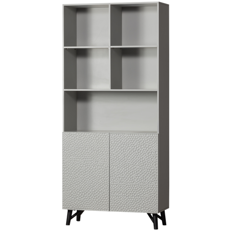 Carved Organic 2 Deurs Opbergkast Mist van BePureHome – Luxe comfort op maat van PureWonen. Vraag naar de beste prijs.