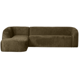 Sloping Hoekbank Links Structure Velvet Bonsai van BePureHome – Luxe comfort op maat van PureWonen. Vraag naar de beste prijs.