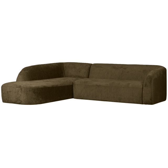 Sloping Hoekbank Links Structure Velvet Bonsai van BePureHome – Luxe comfort op maat van PureWonen. Vraag naar de beste prijs.