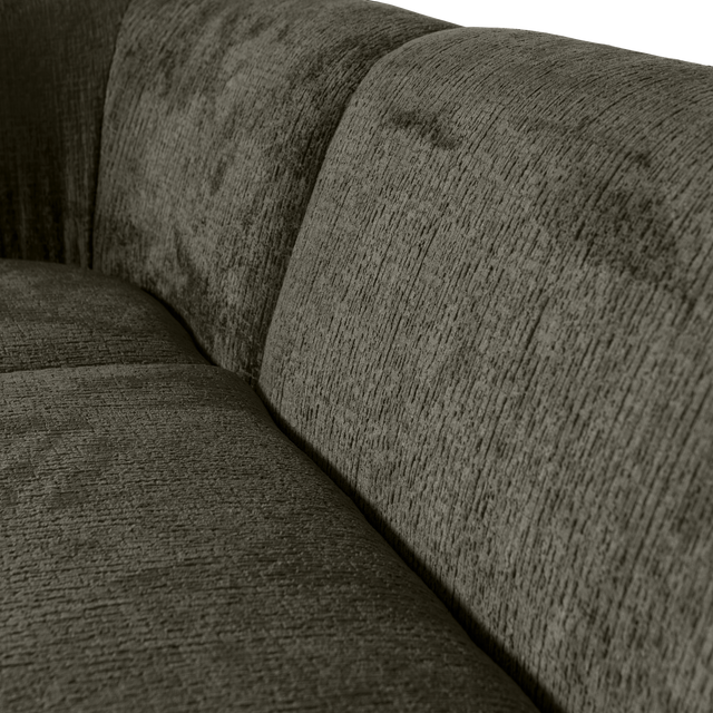 Sloping Hoekbank Links Structure Velvet Frost van BePureHome – Luxe comfort op maat van PureWonen. Vraag naar de beste prijs.