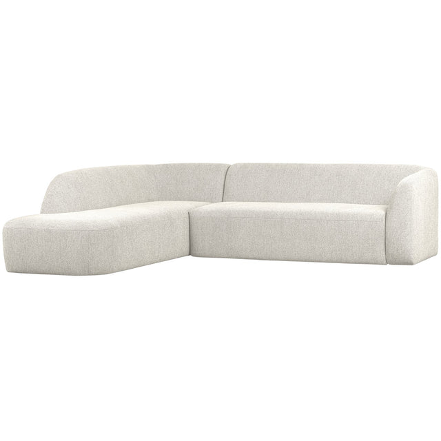 Sloping Hoekbank Links Pearl Melange van BePureHome - laagste prijs offerte van PureWonen