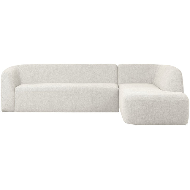 Sloping Hoekbank Rechts Pearl Melange van BePureHome - laagste prijs offerte van PureWonen