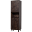 Draw 4 Deurs Opbergkast Met Open Vak Mango Hout Walnoot van BePureHome – Luxe comfort op maat van PureWonen. Vraag naar de beste prijs.