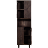 Draw 4 Deurs Opbergkast Met Open Vak Mango Hout Walnoot van BePureHome – Luxe comfort op maat van PureWonen. Vraag naar de beste prijs.