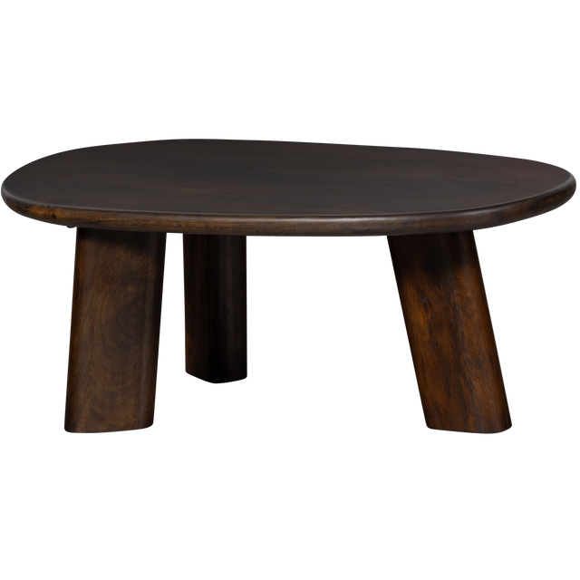 Roundly Salontafel Mango Hout Walnoot van BePureHome – Luxe comfort op maat van PureWonen. Vraag naar de beste prijs.
