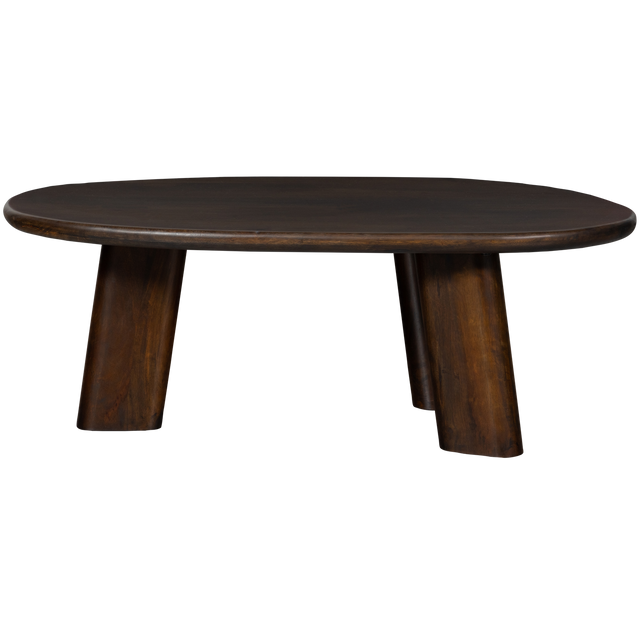 Roundly Salontafel Mango Hout Walnoot van BePureHome – Luxe comfort op maat van PureWonen. Vraag naar de beste prijs.