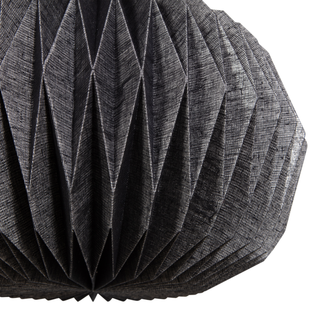 Globe Hanglamp Papier Naturel/Zwart van BePureHome – Luxe comfort op maat van PureWonen. Vraag naar de beste prijs.