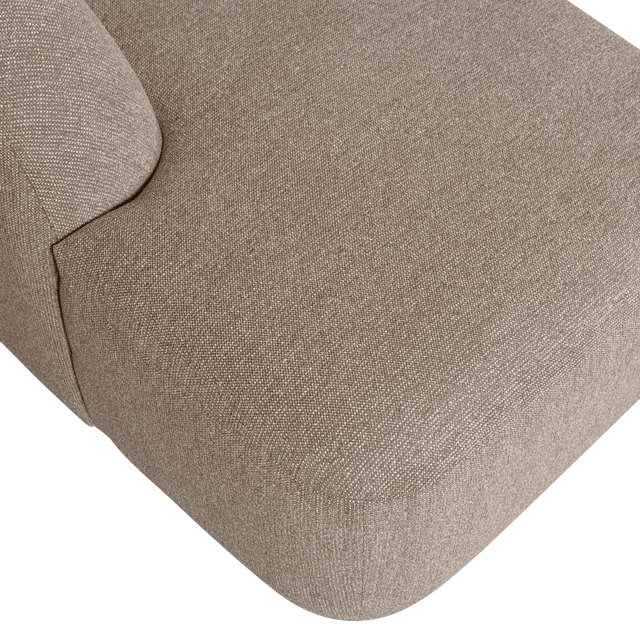 Sloping U Vorm Bank Naturel Melange van BePureHome – Luxe comfort op maat van PureWonen. Vraag naar de beste prijs.