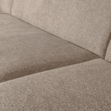 Sloping U Vorm Bank Naturel Melange van BePureHome – Luxe comfort op maat van PureWonen. Vraag naar de beste prijs.