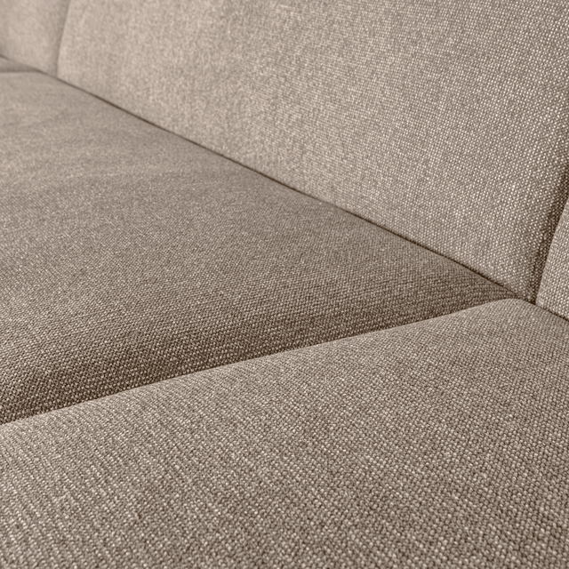 Sloping U Vorm Bank Naturel Melange van BePureHome – Luxe comfort op maat van PureWonen. Vraag naar de beste prijs.