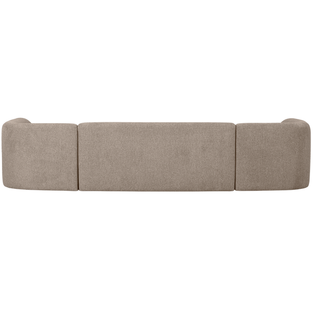Sloping U Vorm Bank Naturel Melange van BePureHome – Luxe comfort op maat van PureWonen. Vraag naar de beste prijs.