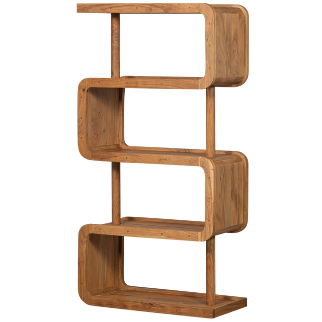 Rattle Open Kast Hout Naturel van BePureHome – Luxe comfort op maat van PureWonen. Vraag naar de beste prijs.