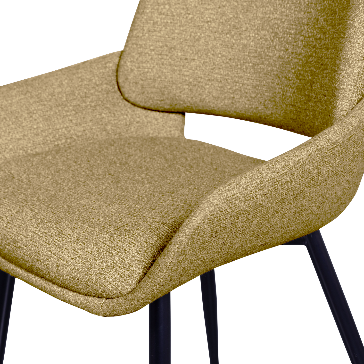 Parade Eetkamerstoel Melange Stof Mosterd van BePureHome – Luxe comfort op maat van PureWonen. Vraag naar de beste prijs.