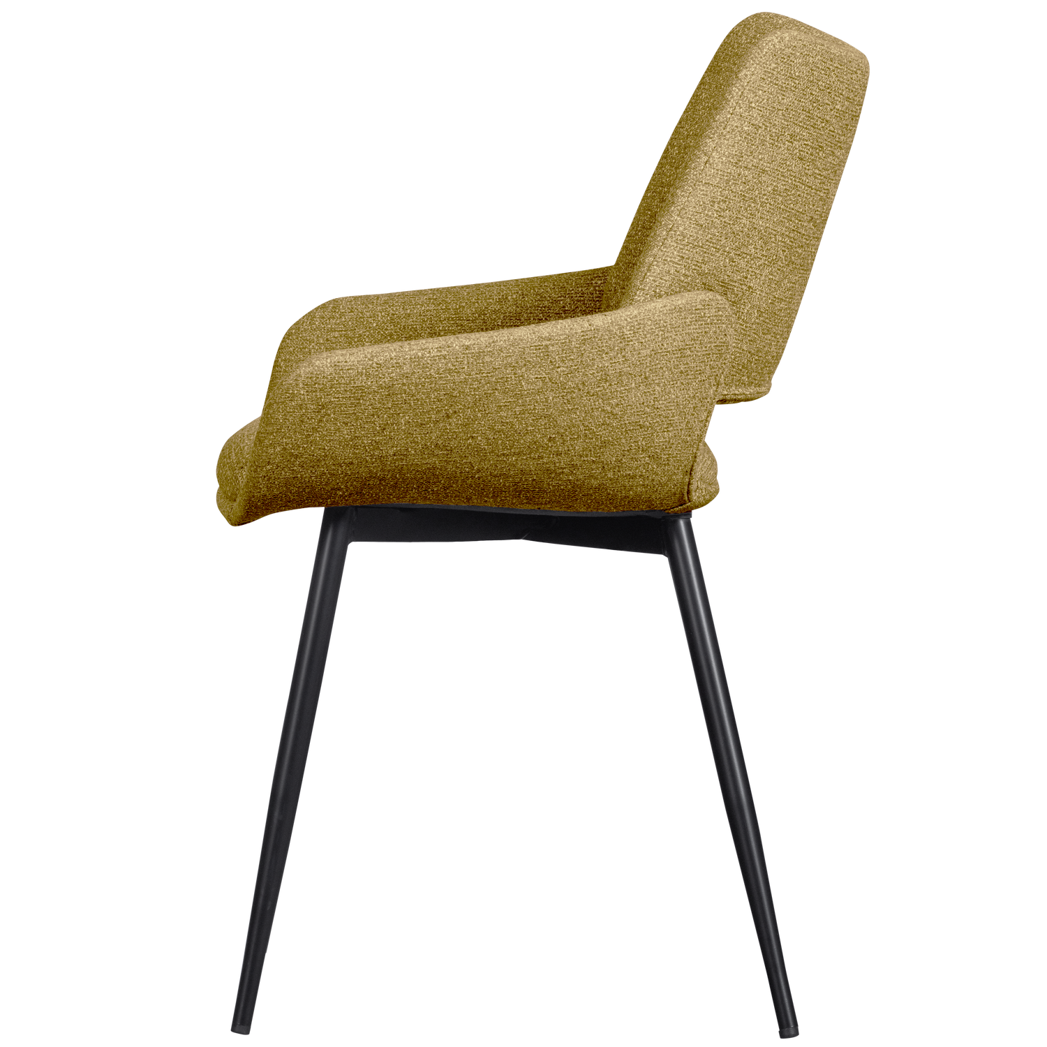 Parade Eetkamerstoel Melange Stof Mosterd van BePureHome – Luxe comfort op maat van PureWonen. Vraag naar de beste prijs.