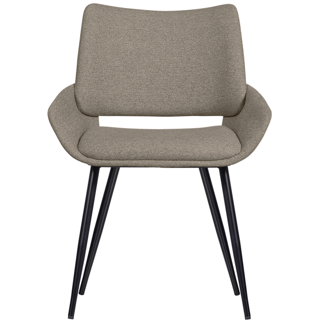 Parade Eetkamerstoel Melange Stof Zand van BePureHome – Luxe comfort op maat van PureWonen. Vraag naar de beste prijs.
