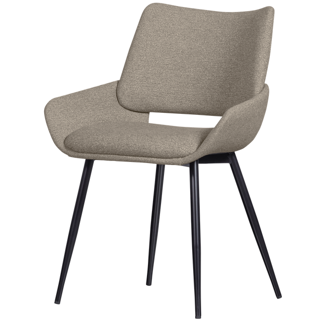 Parade Eetkamerstoel Melange Stof Zand van BePureHome – Luxe comfort op maat van PureWonen. Vraag naar de beste prijs.