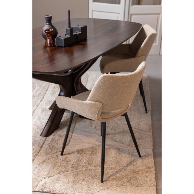 Parade Eetkamerstoel Melange Stof Zand van BePureHome – Luxe comfort op maat van PureWonen. Vraag naar de beste prijs.