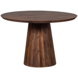 Limit Eetkamertafel Rond Mango Hout Walnoot O130 Cm van BePureHome – Luxe comfort op maat van PureWonen. Vraag naar de beste prijs.