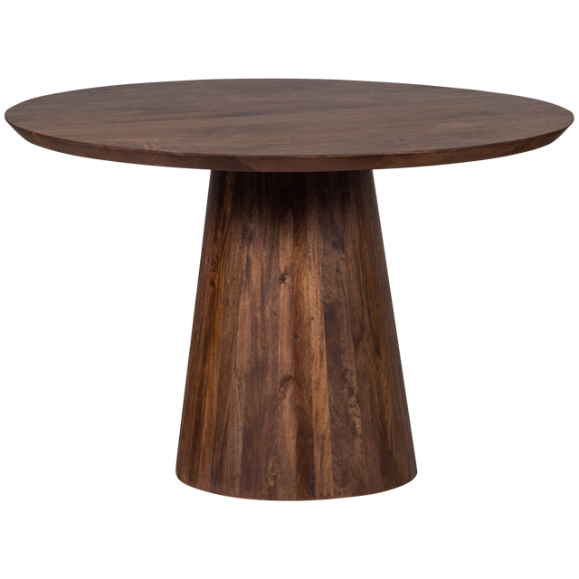 Limit Eetkamertafel Rond Mango Hout Walnoot O130 Cm van BePureHome – Luxe comfort op maat van PureWonen. Vraag naar de beste prijs.