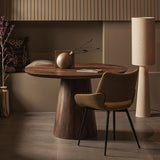 Limit Eetkamertafel Rond Mango Hout Walnoot O130 Cm van BePureHome – Luxe comfort op maat van PureWonen. Vraag naar de beste prijs.