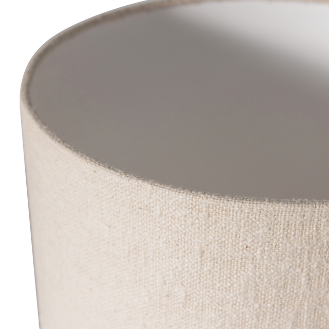 Loft Tafellamp Metaal/Boucle Naturel 90x O22 Cm van BePureHome - laagste prijs offerte van PureWonen
