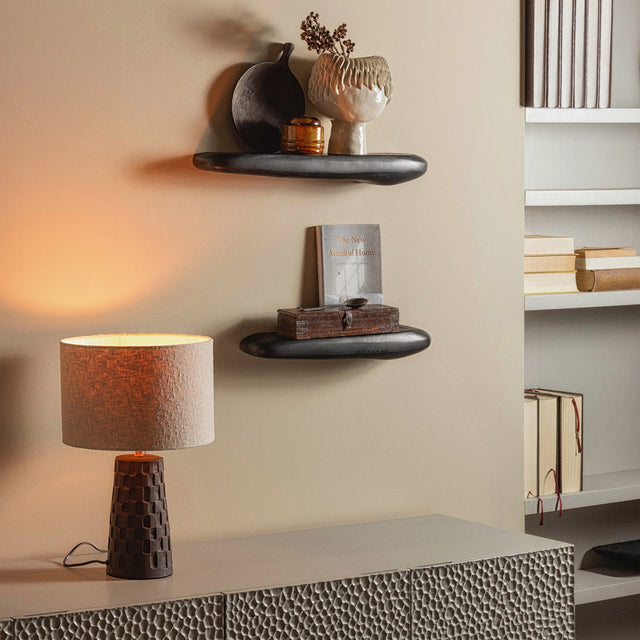 Rock Wandplank Aluminium Zwart 7x60x13 Cm van BePureHome – Luxe comfort op maat van PureWonen. Vraag naar de beste prijs.