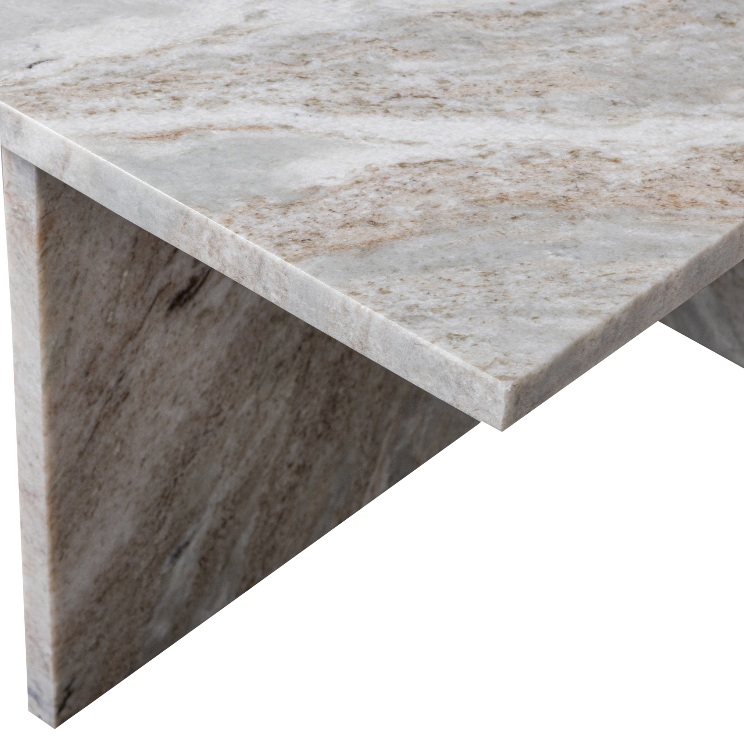 Xhail Rechthoek Bijzettafel Marmer Naturel van BePureHome – Luxe comfort op maat van PureWonen. Vraag naar de beste prijs.