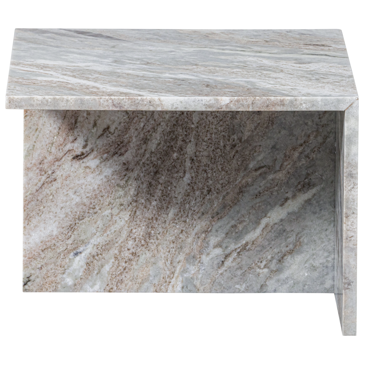 Xhail Rechthoek Bijzettafel Marmer Naturel van BePureHome – Luxe comfort op maat van PureWonen. Vraag naar de beste prijs.