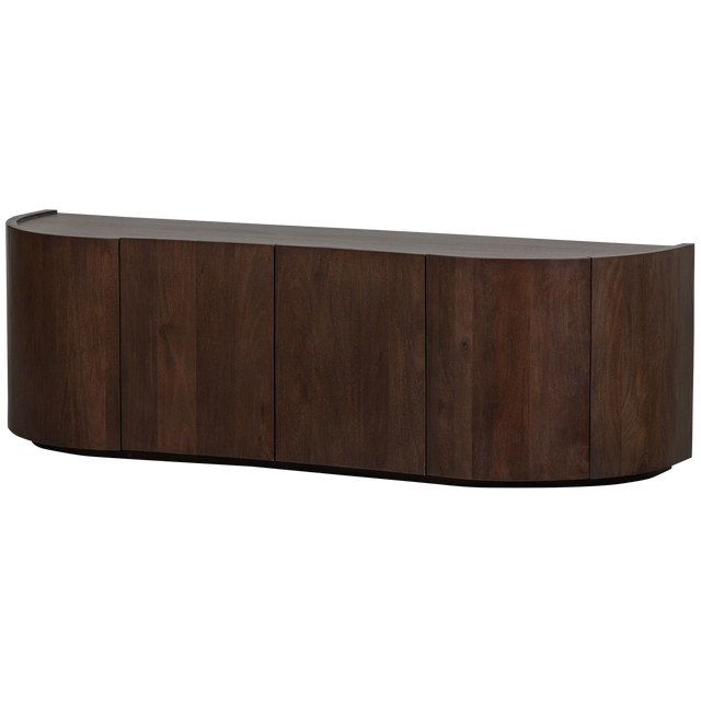 Sense Dressoir 4 Deurs Mango Hout Walnoot van BePureHome – Luxe comfort op maat van PureWonen. Vraag naar de beste prijs.