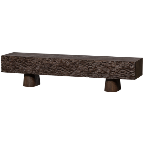 Crumble Carved Tv Meubel Mango Hout Walnoot van BePureHome – Luxe comfort op maat van PureWonen. Vraag naar de beste prijs.