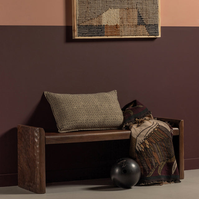 Prop Bankje Met Bewerkte Poot Hout Warm Bruin van BePureHome – Luxe comfort op maat van PureWonen. Vraag naar de beste prijs.