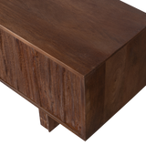Lavish Tv Meubel Met Bewerkte Deuren Hout Warm Bruin van BePureHome – Luxe comfort op maat van PureWonen. Vraag naar de beste prijs.