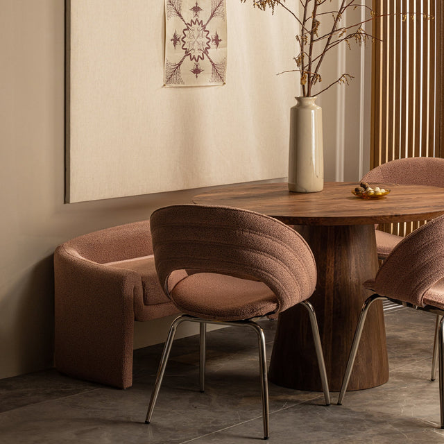 Zone Bankje Rose Dust van BePureHome – Luxe comfort op maat van PureWonen. Vraag naar de beste prijs.