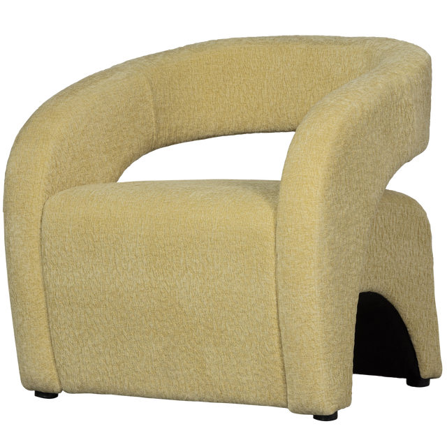 Radiate Fauteuil Textured Lime van BePureHome – Luxe comfort op maat van PureWonen. Vraag naar de beste prijs.