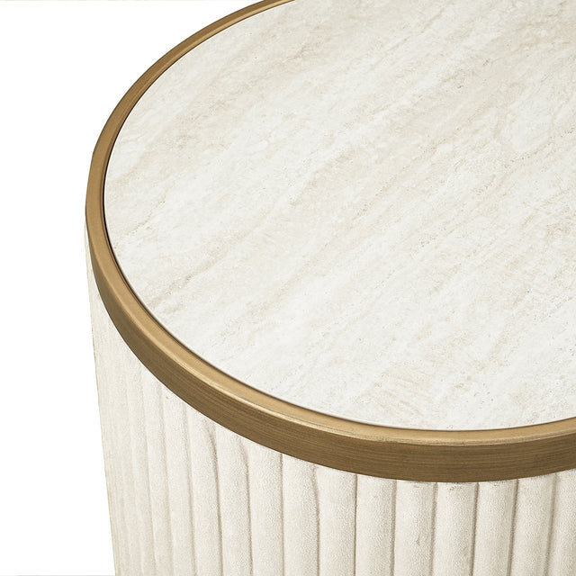 Bijzettafel Tivoli set van 2 (White) van Richmond Interiors – Luxe comfort op maat van PureWonen. Vraag naar de beste prijs.