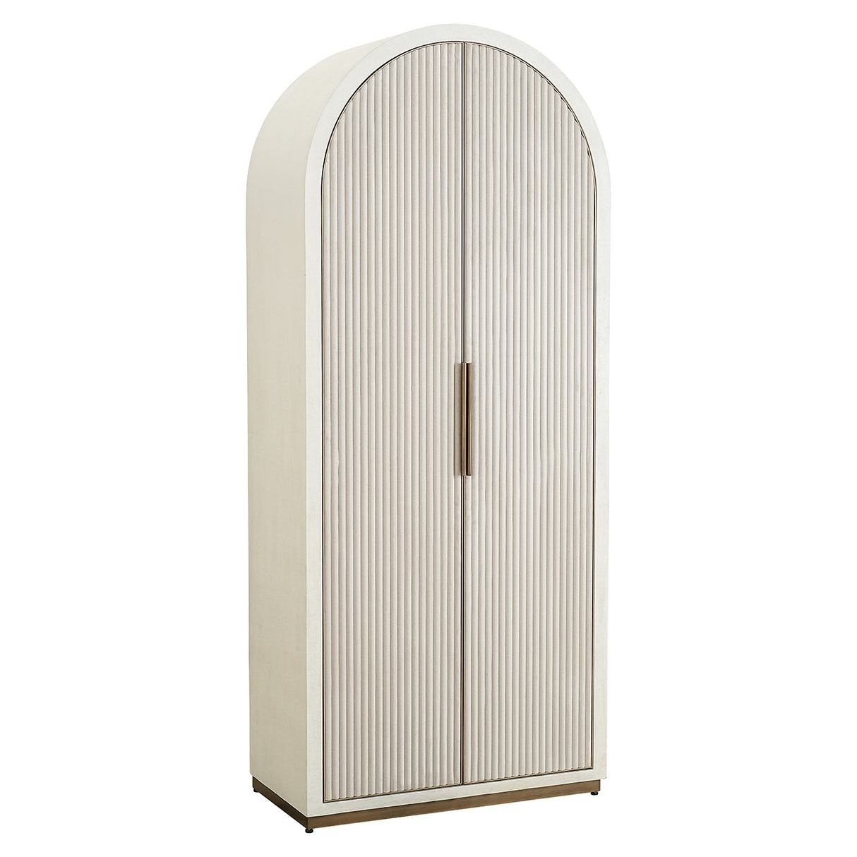 Wandkast Tivoli met gebogen bovenkant 2-deurs (White)