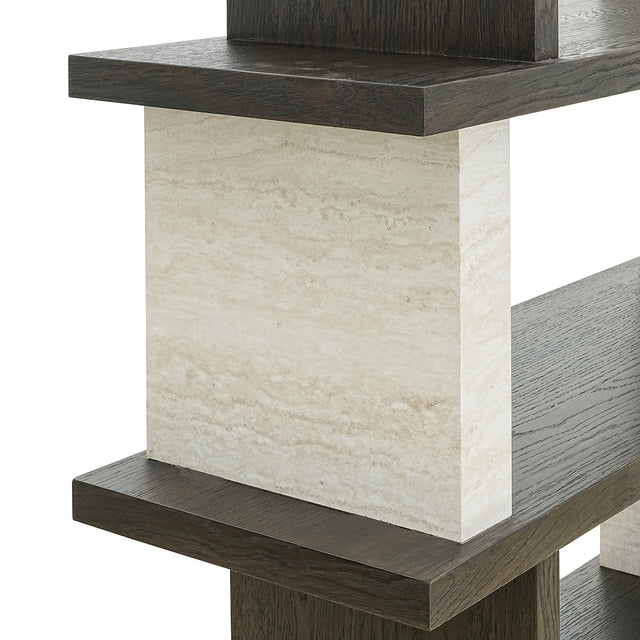 Wandkast Waldorf 4-planken (Brown)