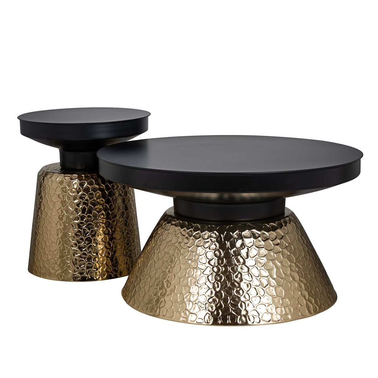 Salontafel Freddie (Black/gold)